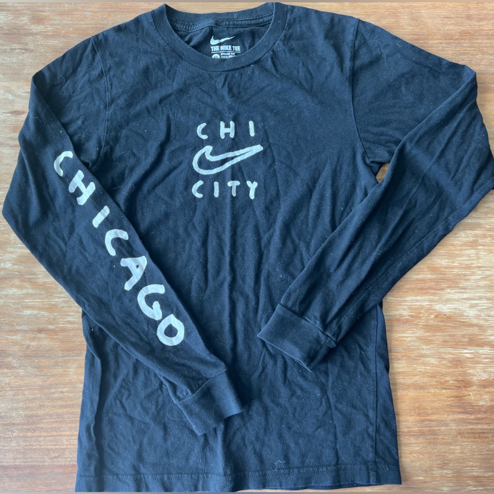Vintage Nike Long Sleeve Chicago “Chi City” T-Shirt